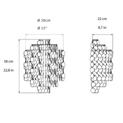 Sea-shell_FUN_1WM_Wall_Lamp_size