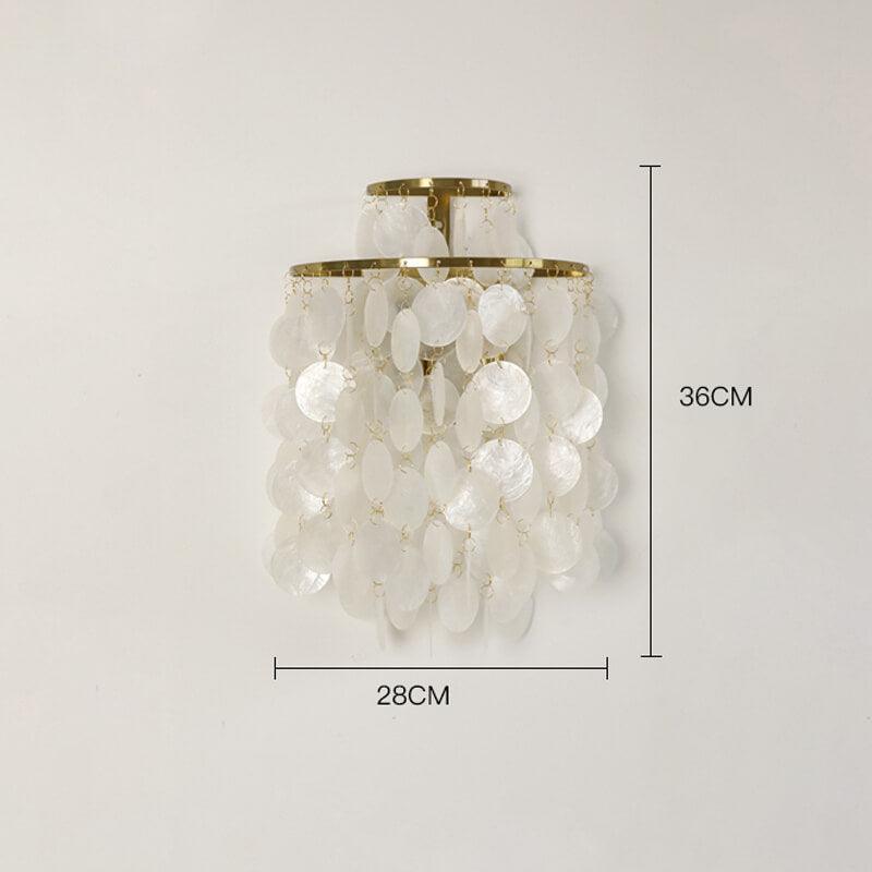 sea shell fun 1wm wall lamp