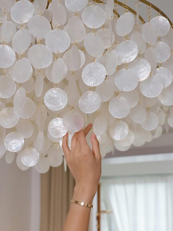 sea shell fun suspension lamp
