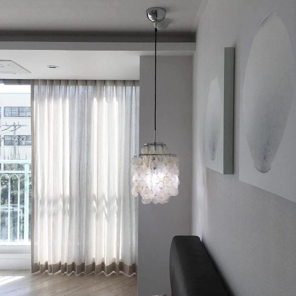 sea shell fun suspension lamp