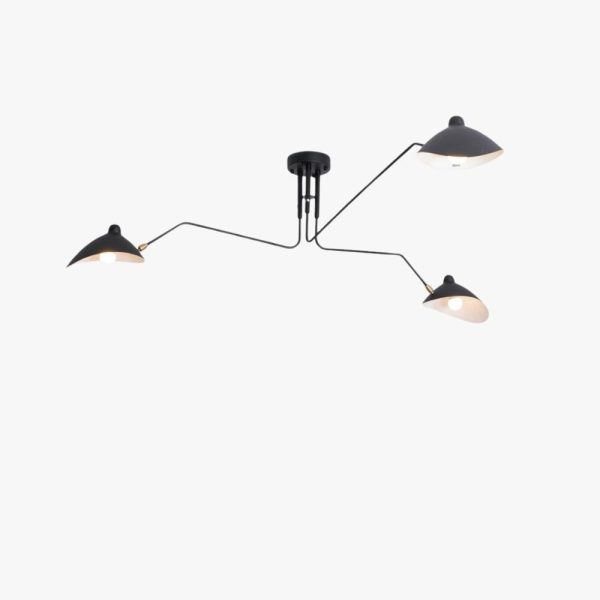 serge mouille ceiling light