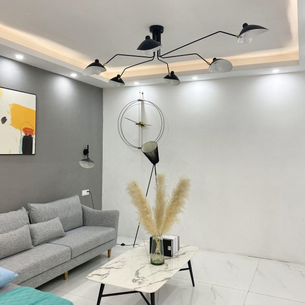 serge mouille ceiling light