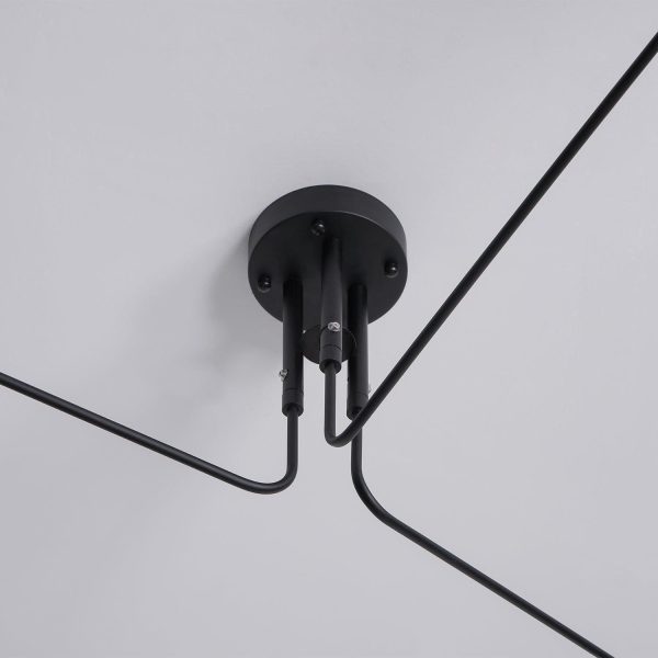 serge mouille ceiling light