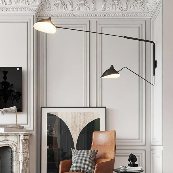 serge mouille wall sconce