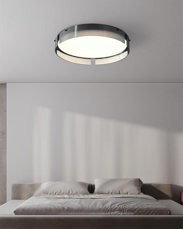 stripe brass ceiling lamp