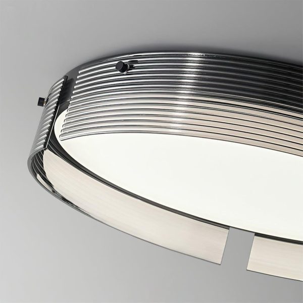 stripe brass ceiling lamp