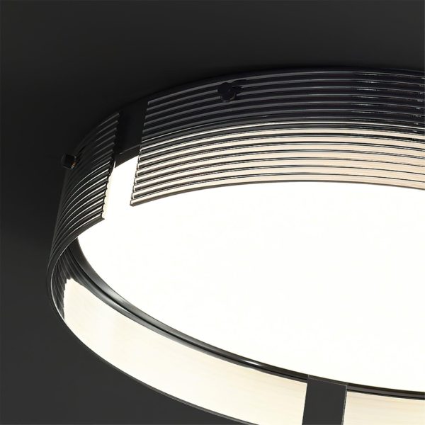 stripe brass ceiling lamp