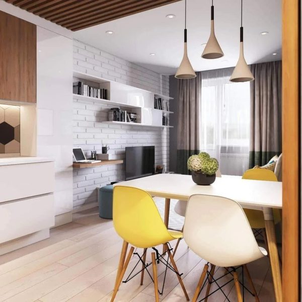 tapered concrete pendant light