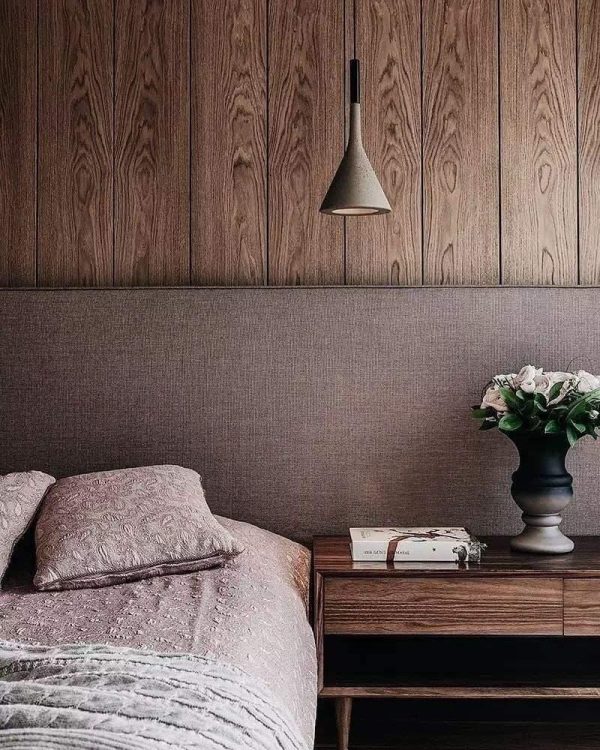 tapered concrete pendant light