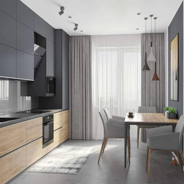 tapered concrete pendant light