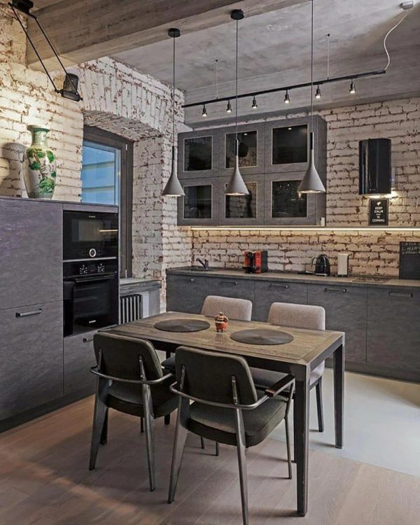 tapered concrete pendant light