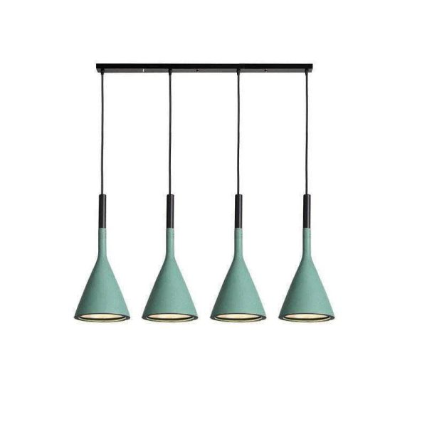 tapered concrete pendant light