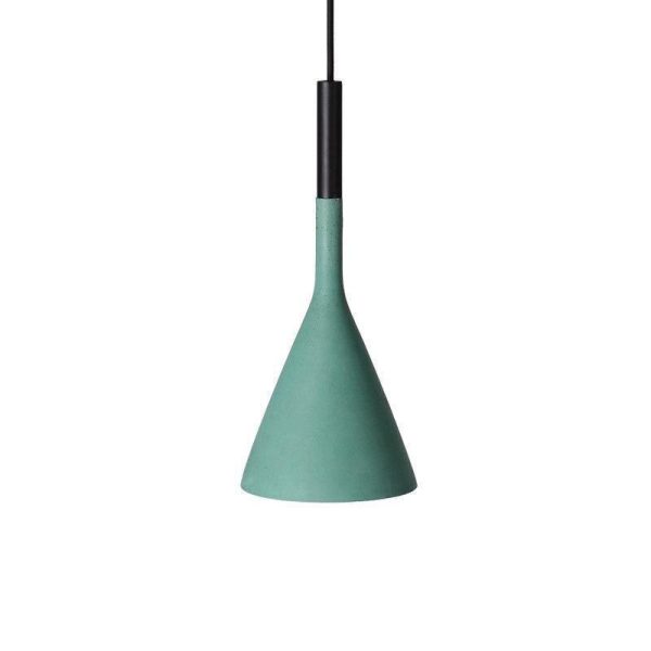 tapered concrete pendant light