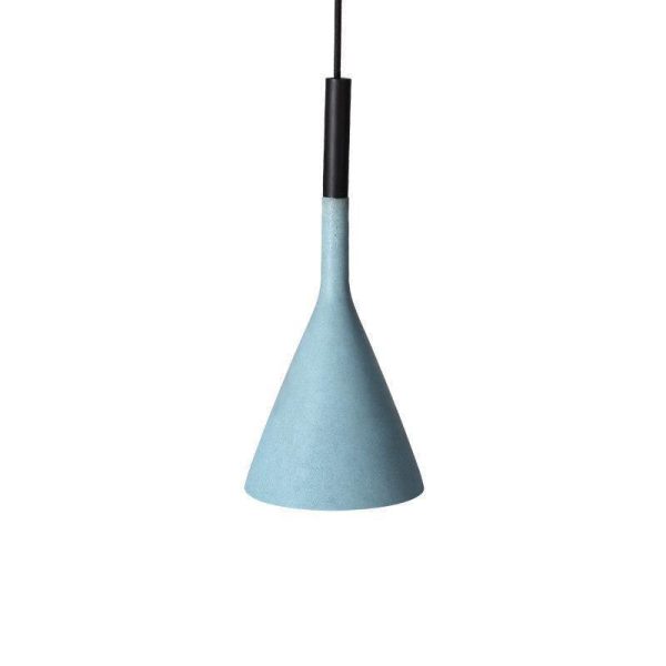 tapered concrete pendant light