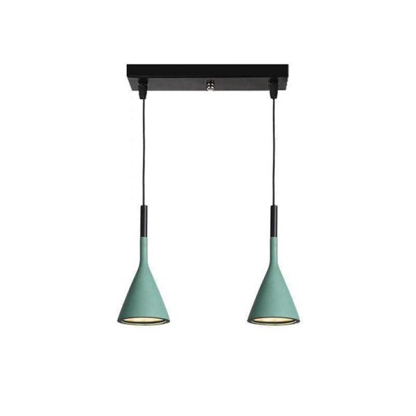 tapered concrete pendant light