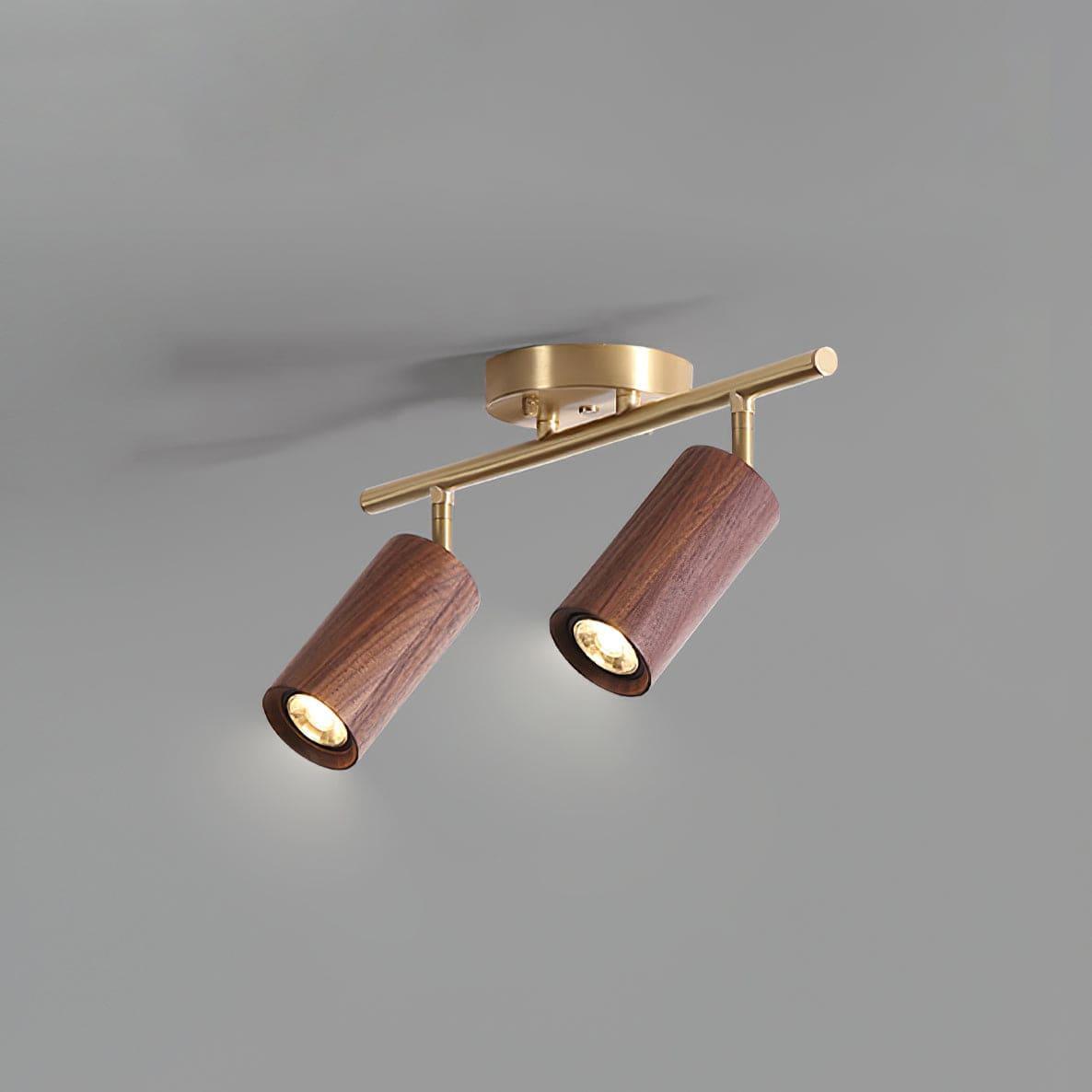 thio wooden track lighting
