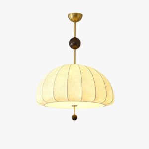 trige fabric pendant light