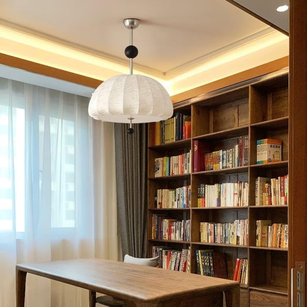 trige fabric pendant light