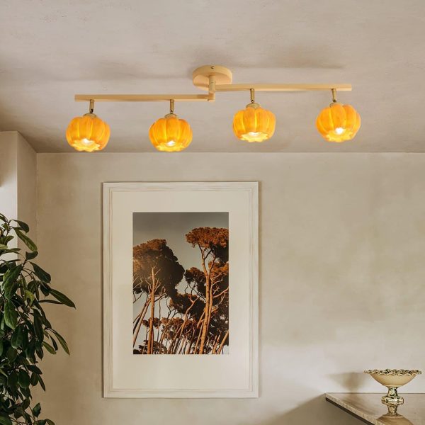 venus pumpkin ceiling lamp