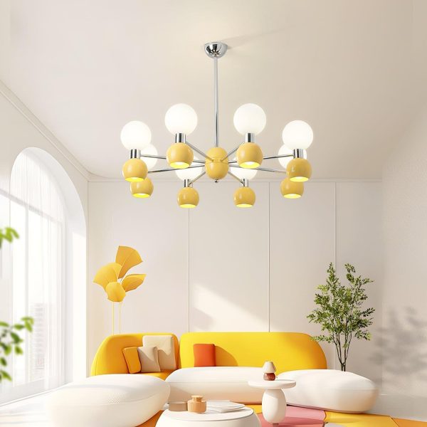 vera bicolor chandelier