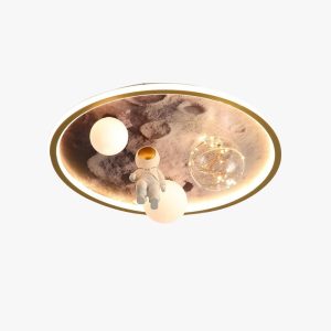 walking moon ceiling lamp
