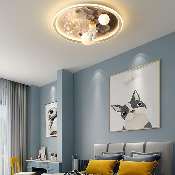 walking moon ceiling lamp