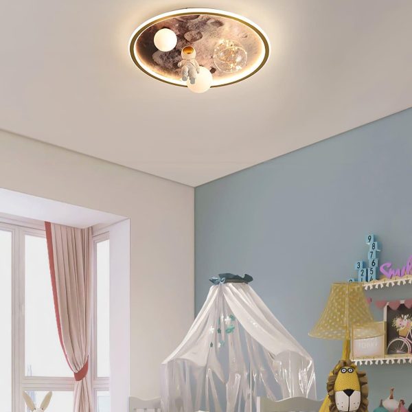 walking moon ceiling lamp
