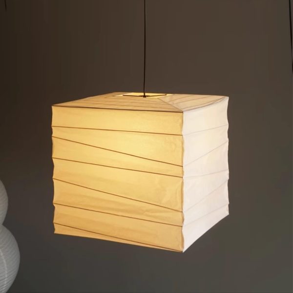 washi paper 33x 45x pendant light