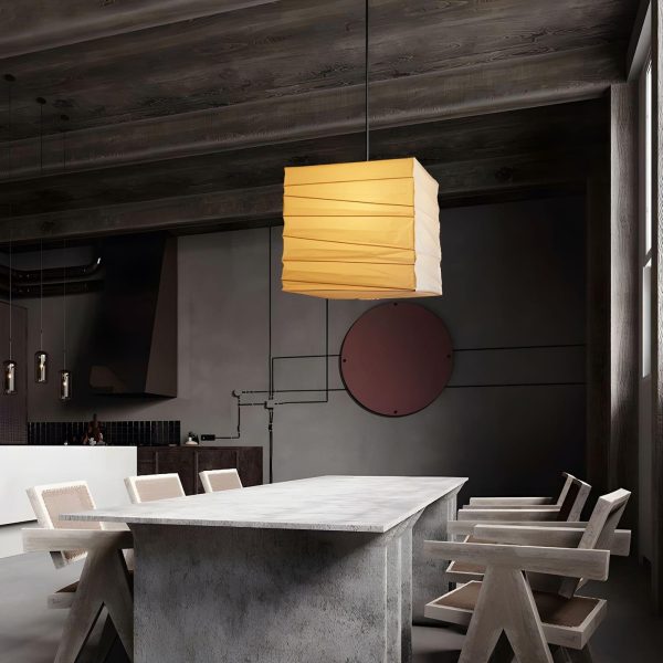washi paper 33x 45x pendant light
