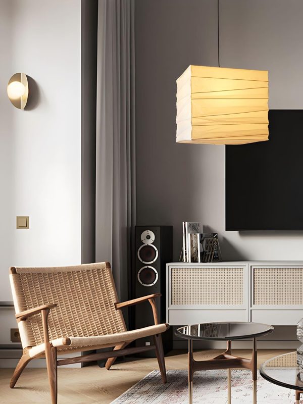 washi paper 33x 45x pendant light