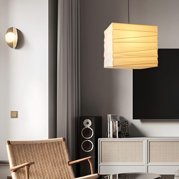 washi paper 33x 45x pendant light