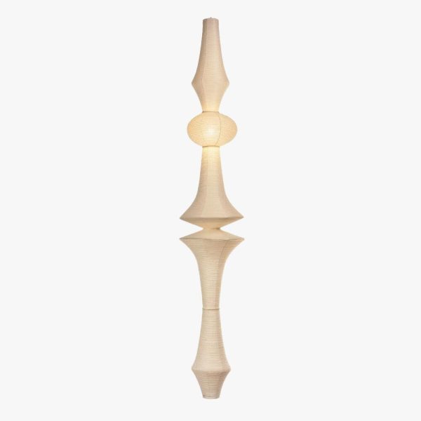 washi paper corner pendant light