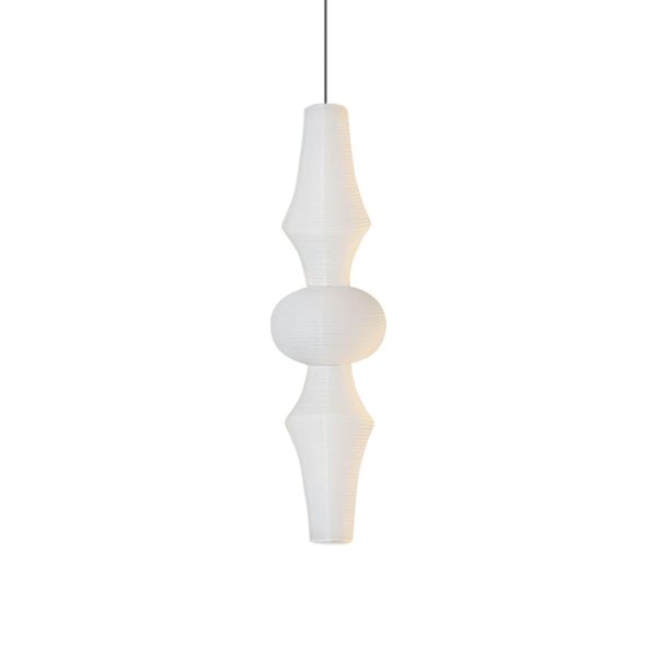 washi paper corner pendant light