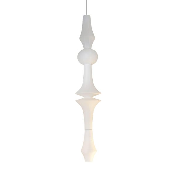 washi paper corner pendant light