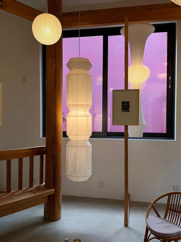 washi paper l6 pendant light