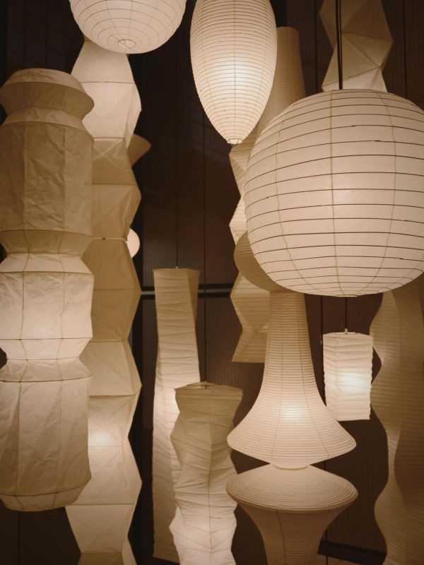 washi paper l6 pendant light