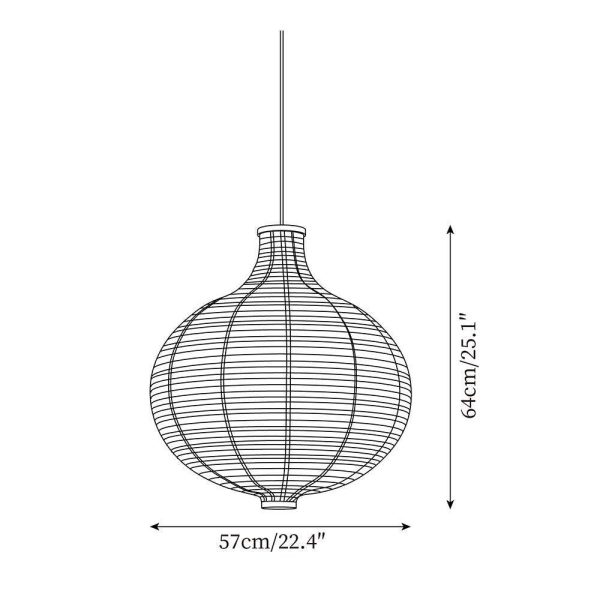 washi risbyn pendant light
