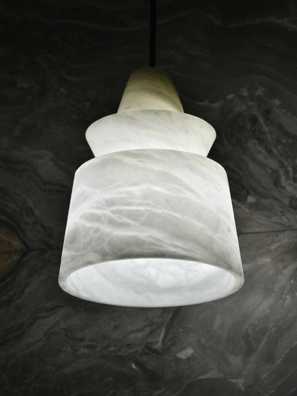 flo s alabaster pendant light