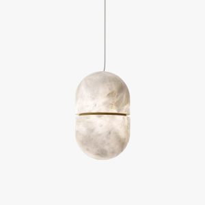 yum alabaster pendant light