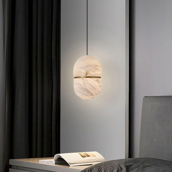 yum alabaster pendant light