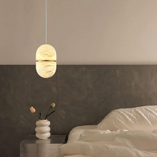 yum alabaster pendant light