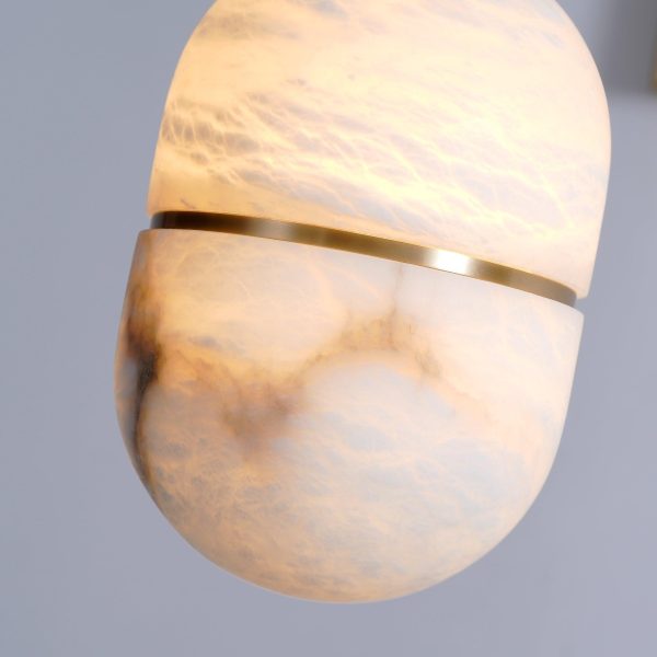 yum alabaster pendant light