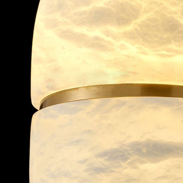 yum alabaster pendant light