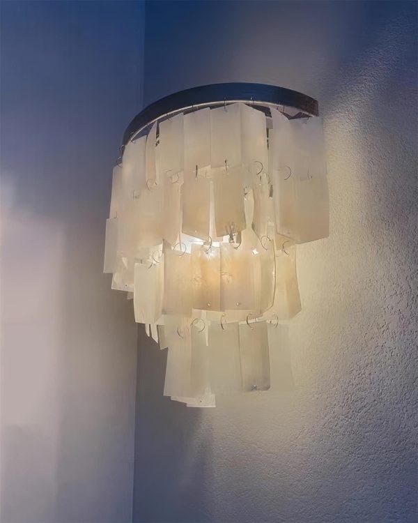 tiered wall lamp