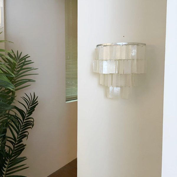 tiered wall lamp